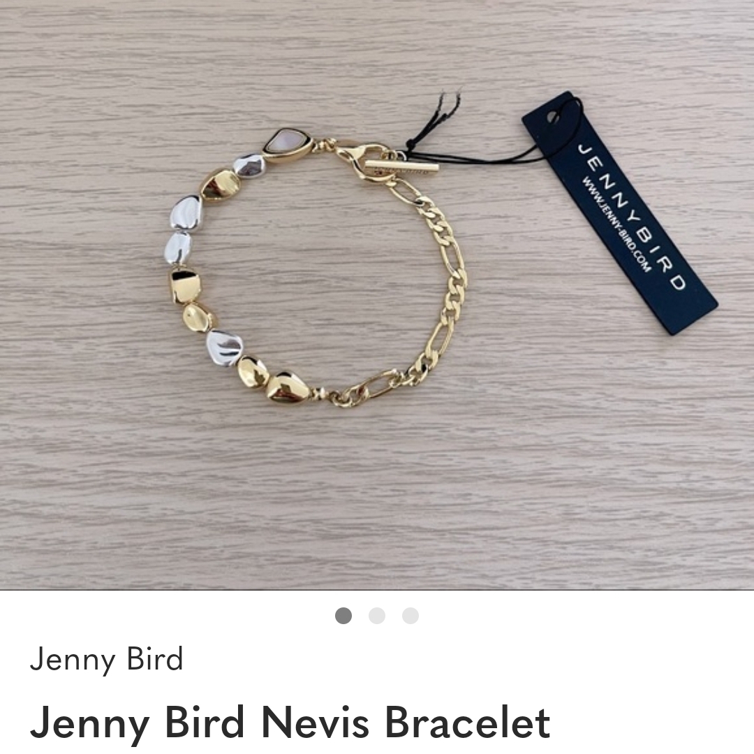 Jenny Bird Nevis Bracelet In Gold And Silver